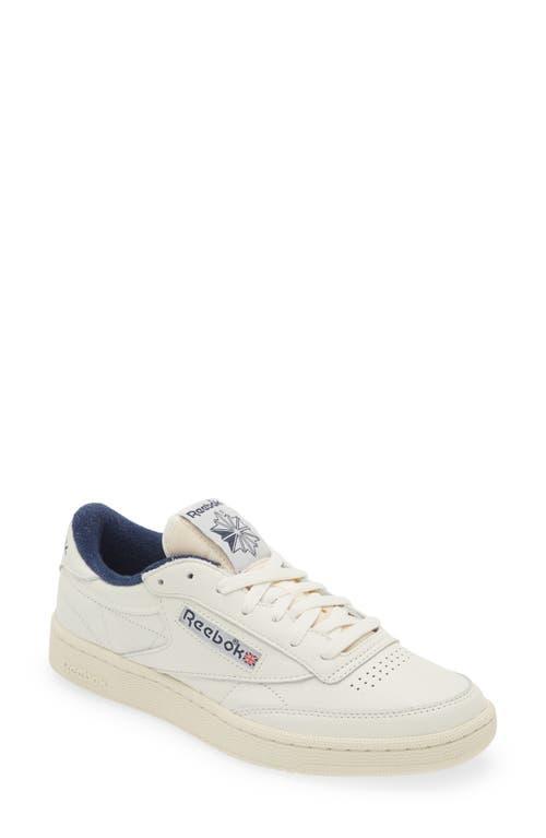 Mens Reebok Club C Revenge Vintage Athletic Shoe - Chalk / Navy Product Image