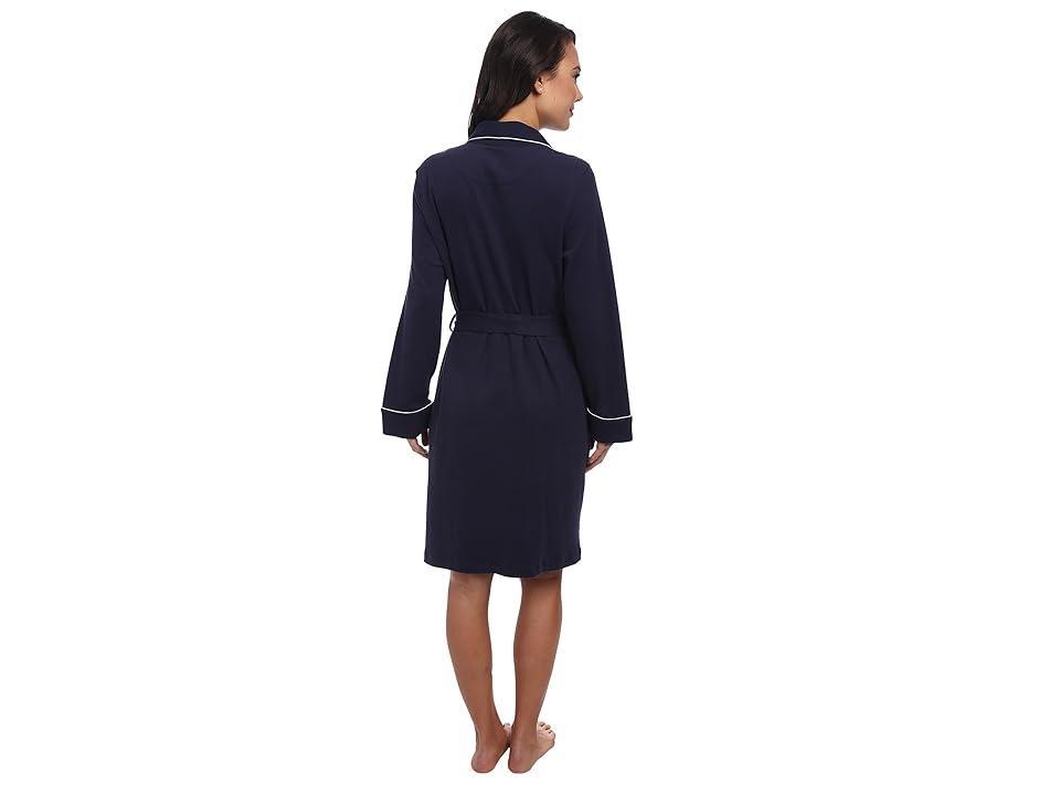 Lauren Ralph Lauren Hartford Lounge Short Shawl Collar Robe (Windsor Navy) Women's Robe Product Image