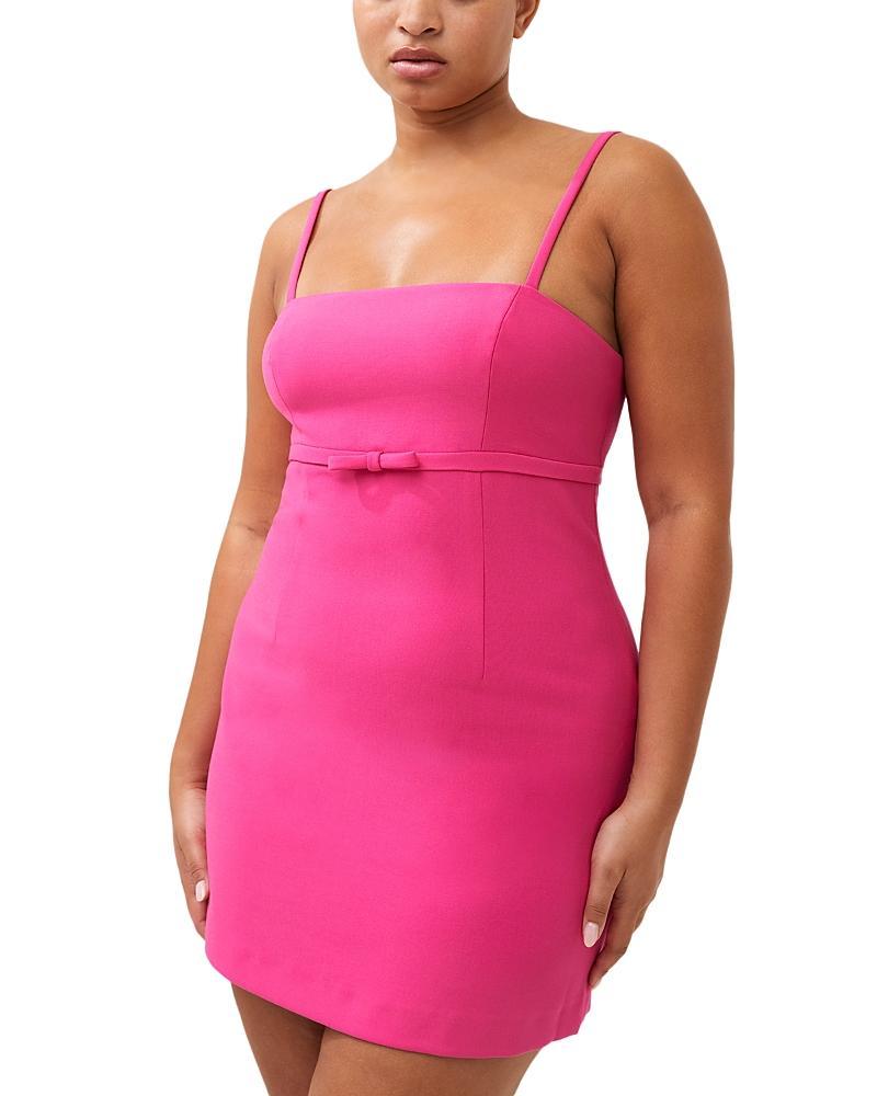 French Connection Whisper Ruth Bow Cutout Dress Product Image