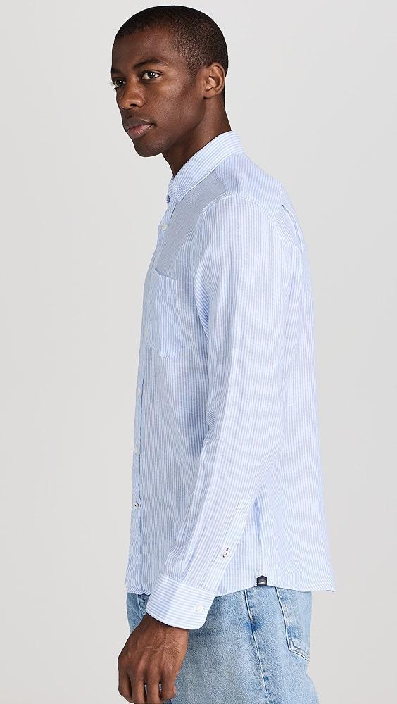 Faherty Linen Laguna Shirt | Shopbop Product Image