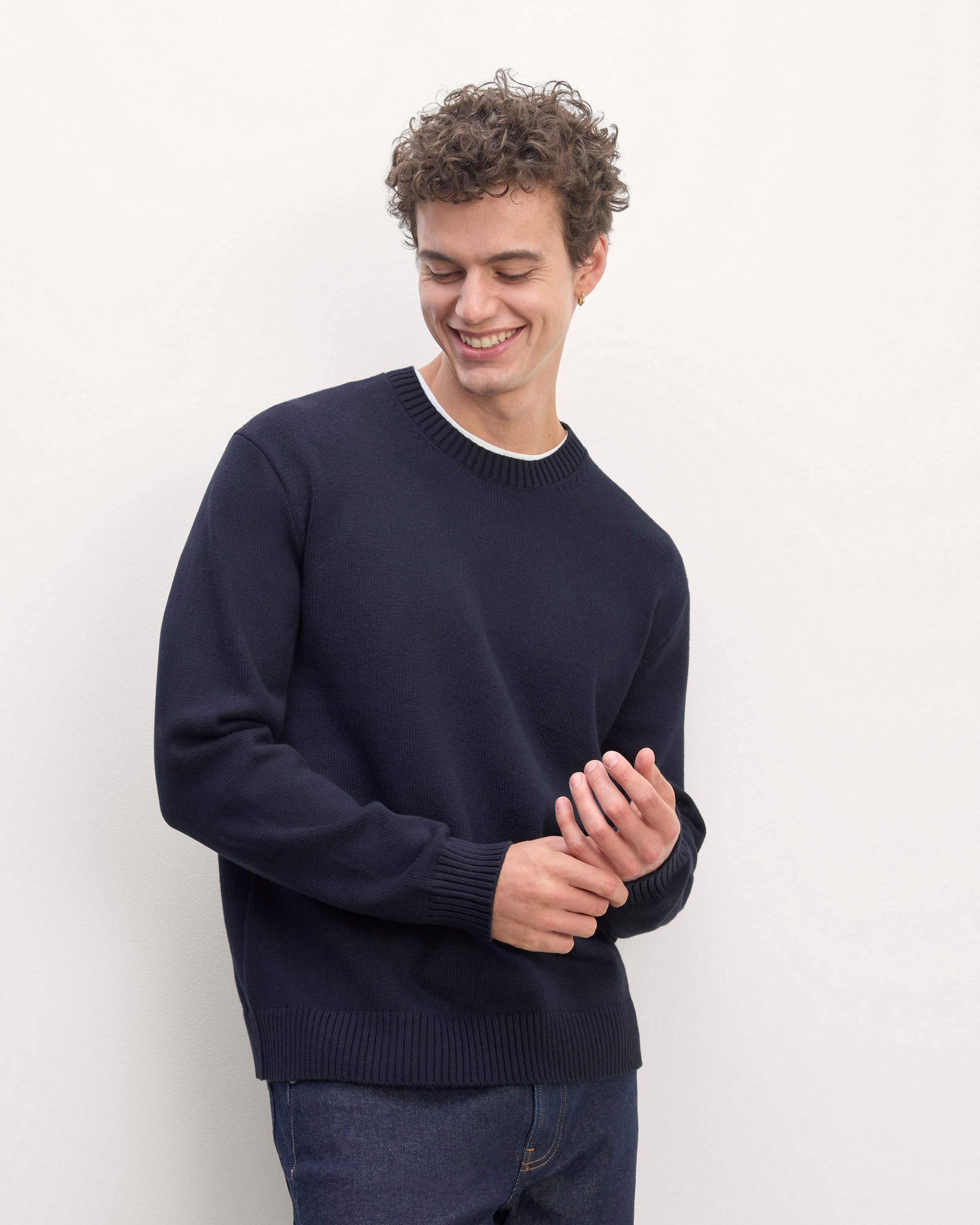 The Classic Sweater in Everyday Cotton Product Image