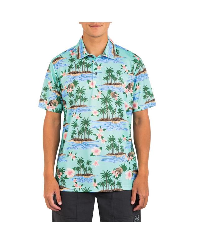 Hurley Fiesta Short Sleeve Tropical Polo Shirt Product Image