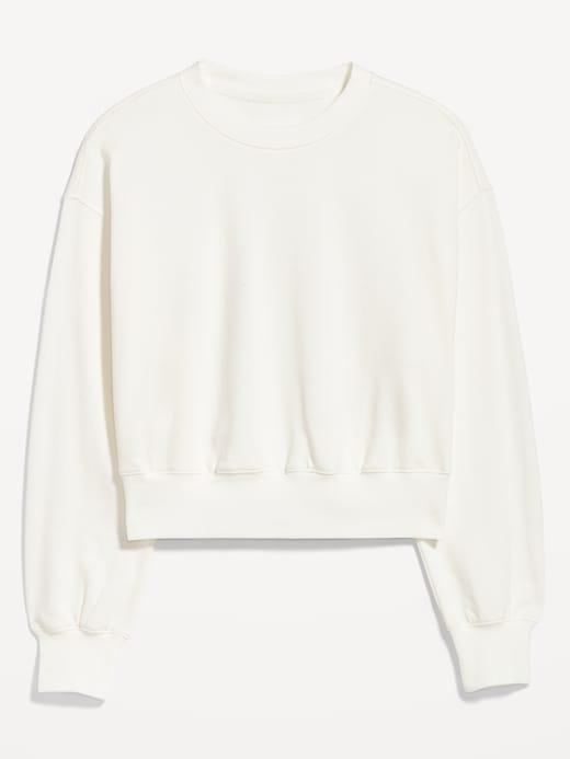 SoComfy Drop-Shoulder Crew-Neck Sweatshirt Product Image