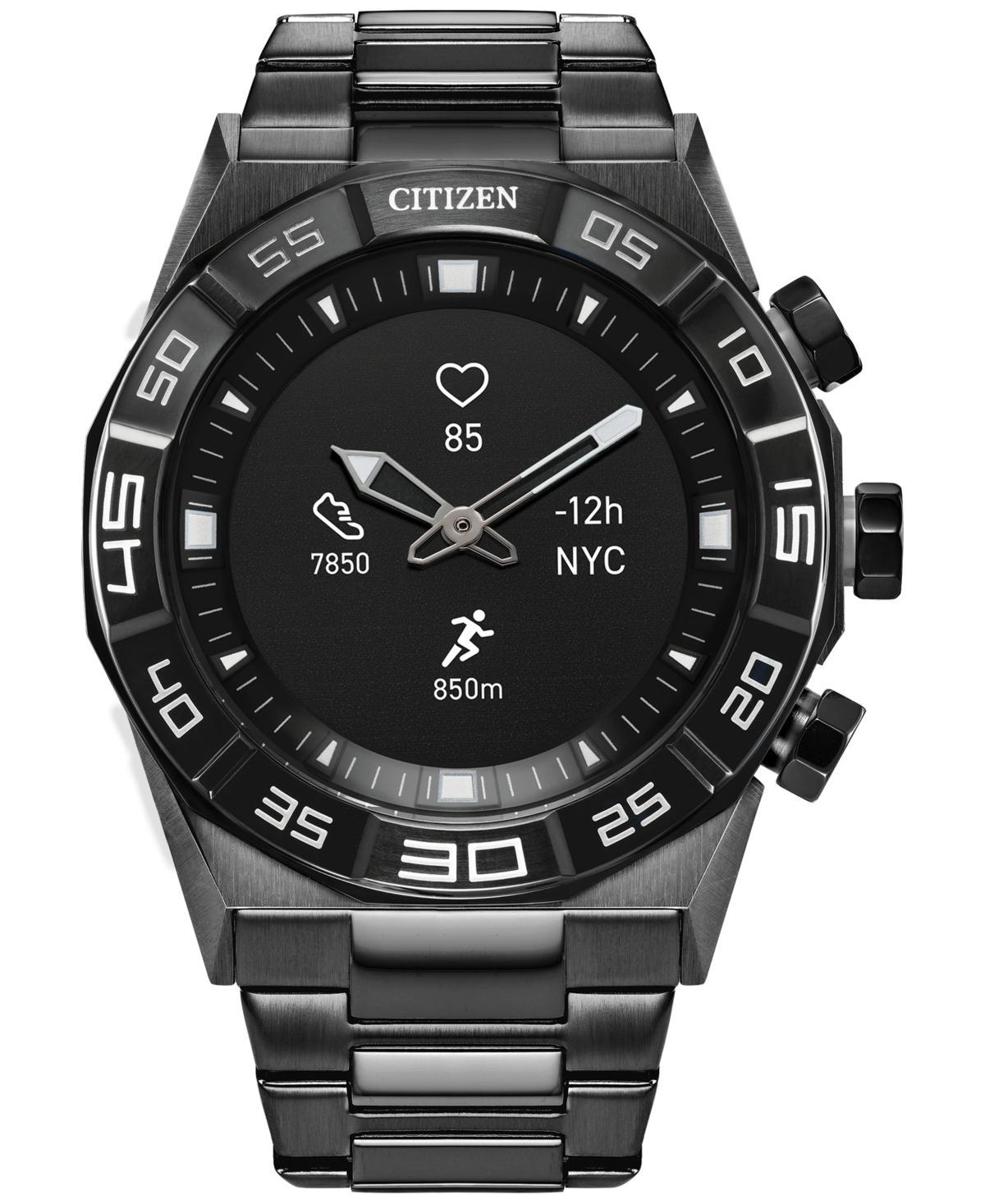 Men's Citizen CZ Smart Hybrid Black IP Watch with Black Dial (Model: Jx1009-50E) Product Image