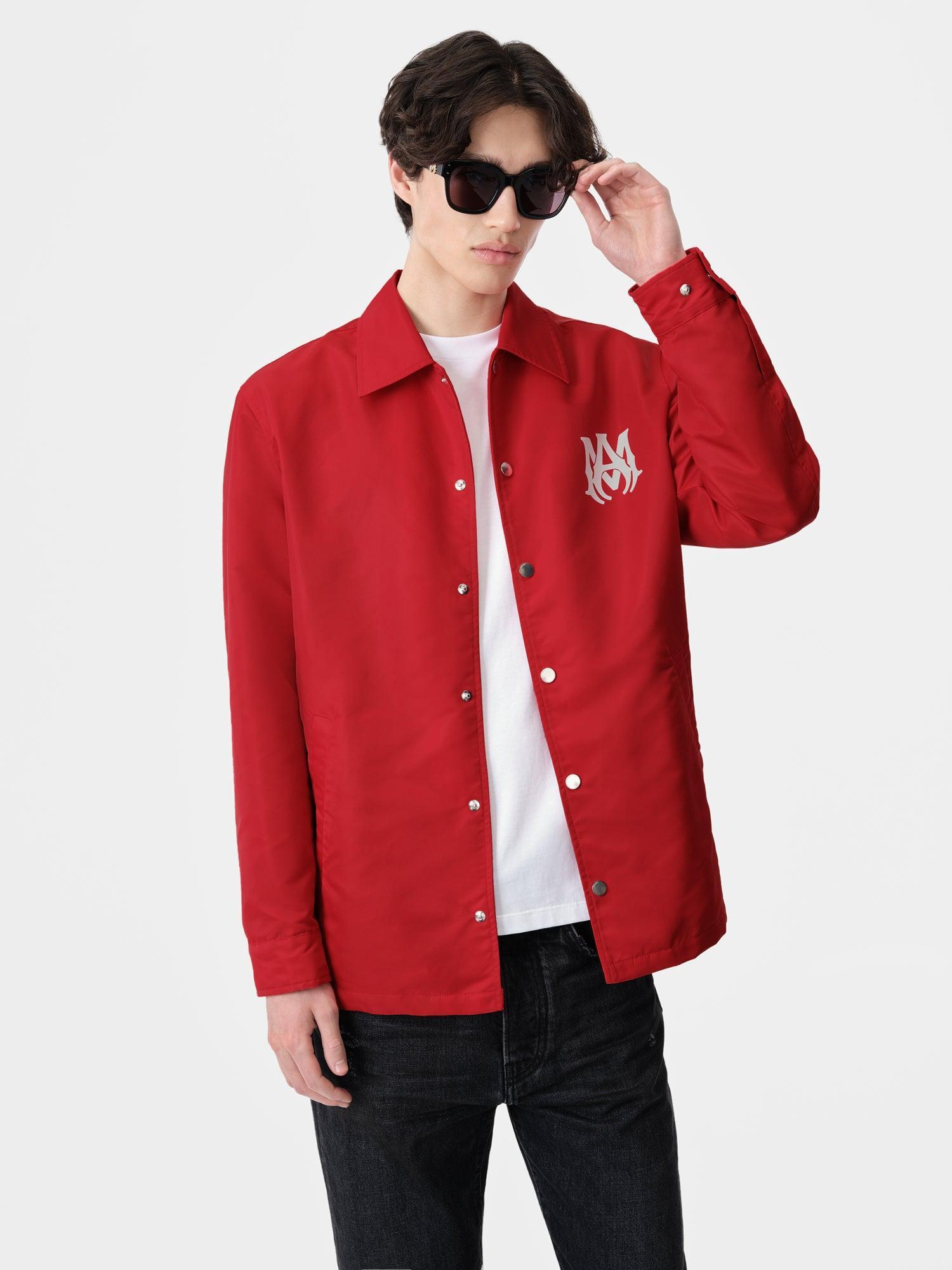 MA COACH JACKET - Red Male Product Image