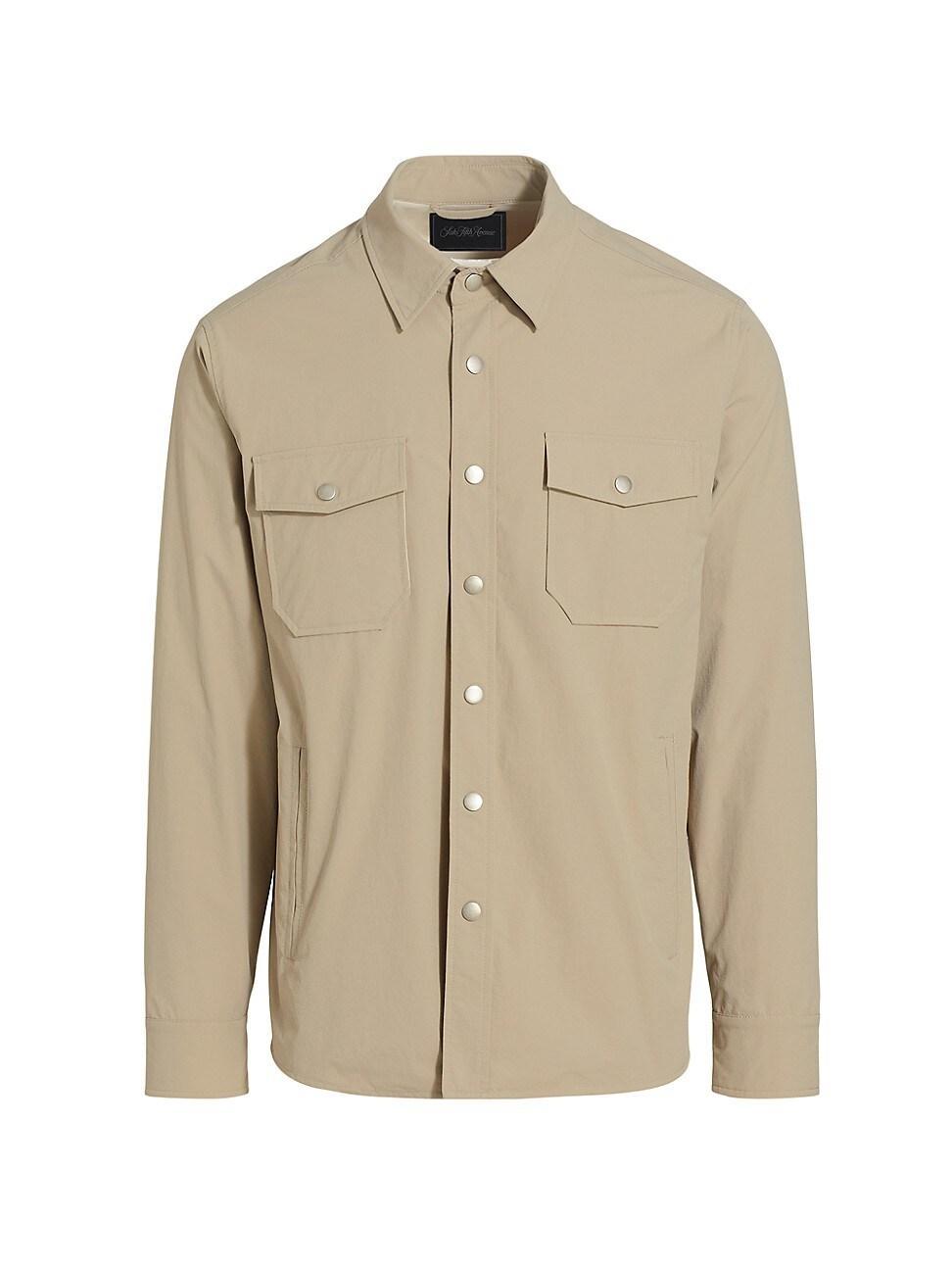 Mens COLLECTION Ripstop Nylon Shirt Jacket Product Image