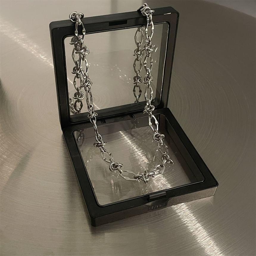 Stainless Steel Chain Necklace Product Image