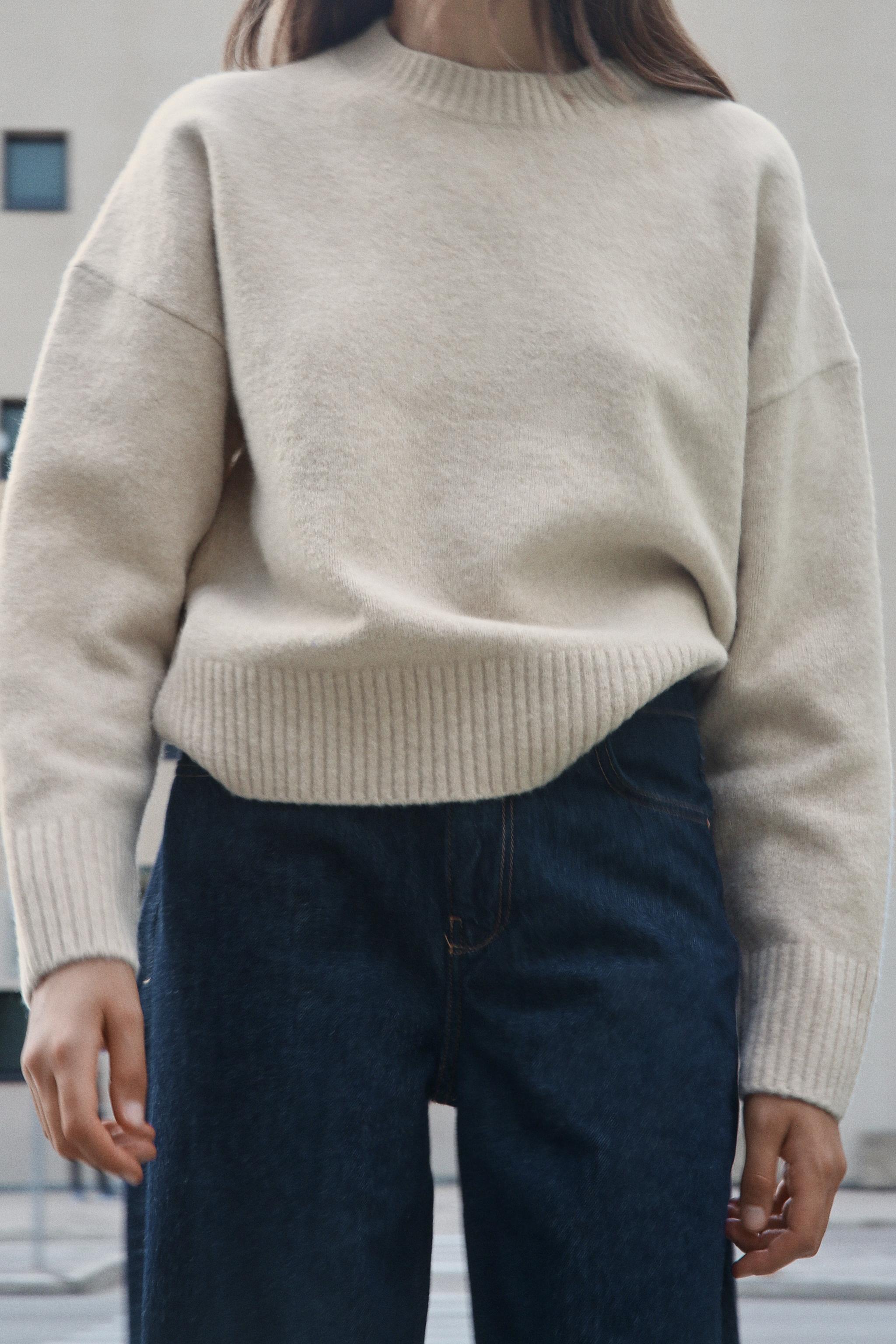 BASIC SOFT KNIT SWEATER Product Image