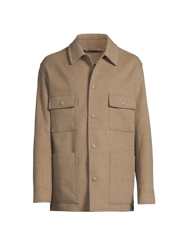 Mens Darcy Wool Overshirt Product Image