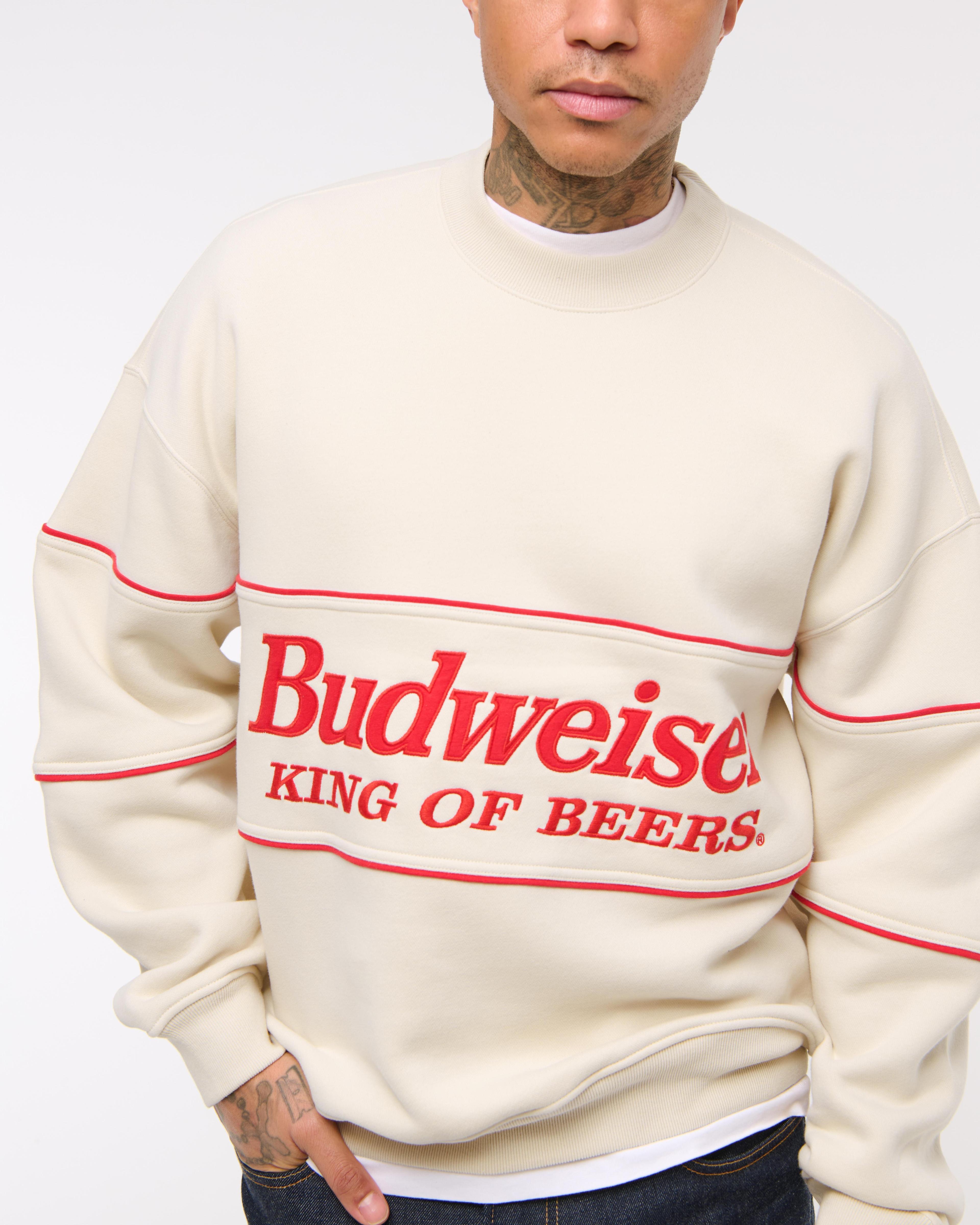 Budweiser Graphic Crew Sweatshirt Product Image