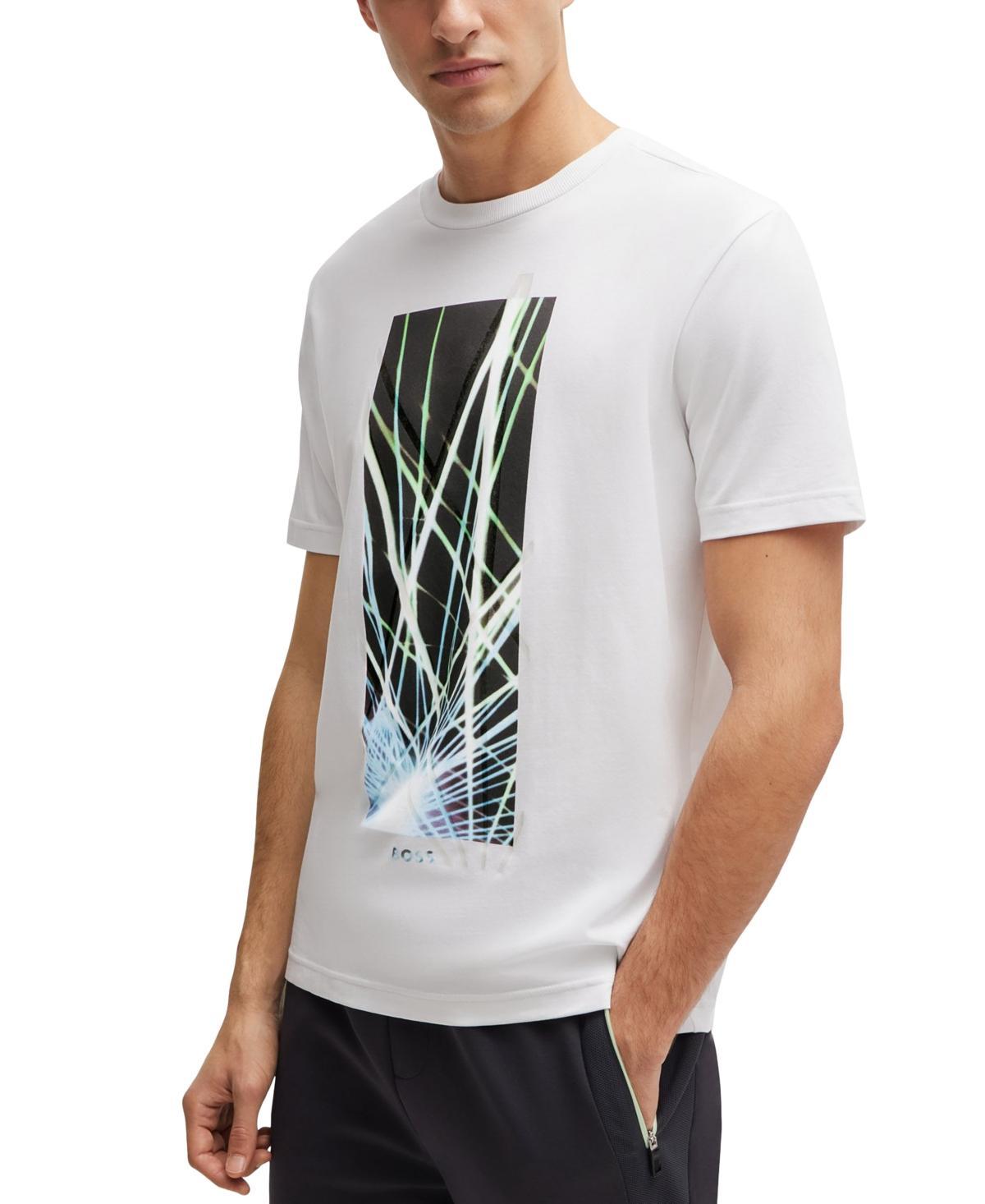 Mens Regular-Fit T-Shirt in Stretch Cotton Product Image