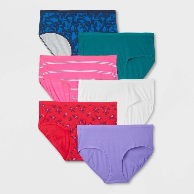 Womens 6pk Hipster Underwear - Auden Multi Product Image