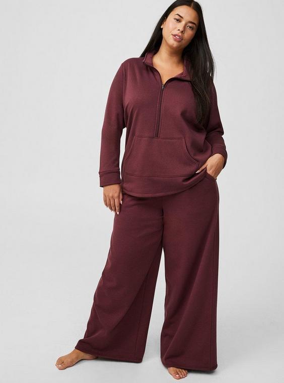 Cloud Fleece Wide Leg Lounge Pant Product Image