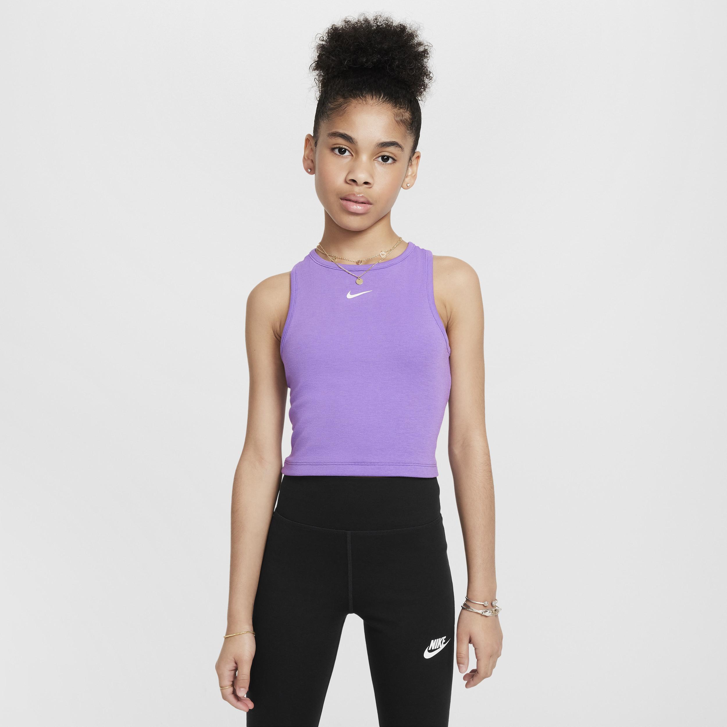 Womens Nike Sportswear Girls Ribbed Tank Top Product Image