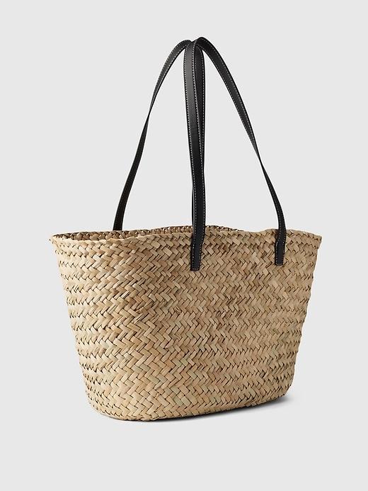 Straw Tote Bag Product Image