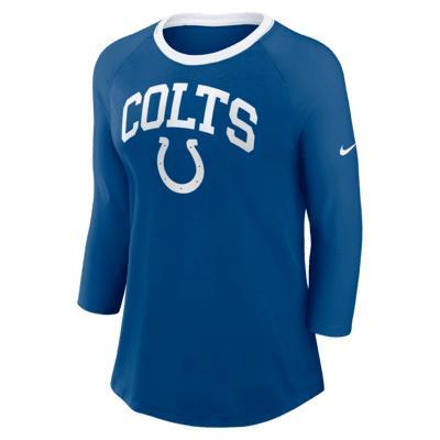 Indianapolis Colts Women's Nike NFL 3/4-Sleeve T-Shirt Product Image