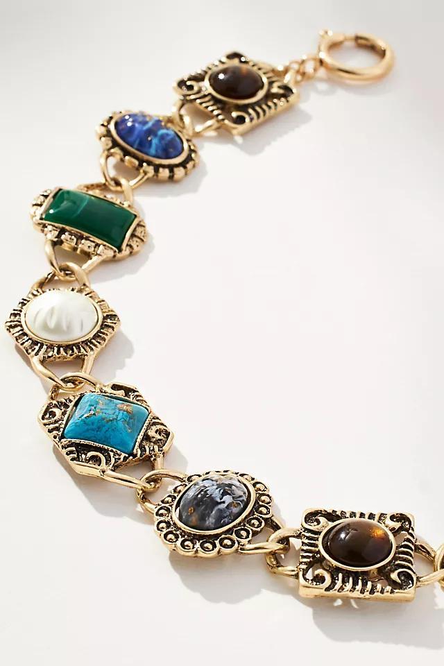 Multi Stone Collar Necklace Product Image