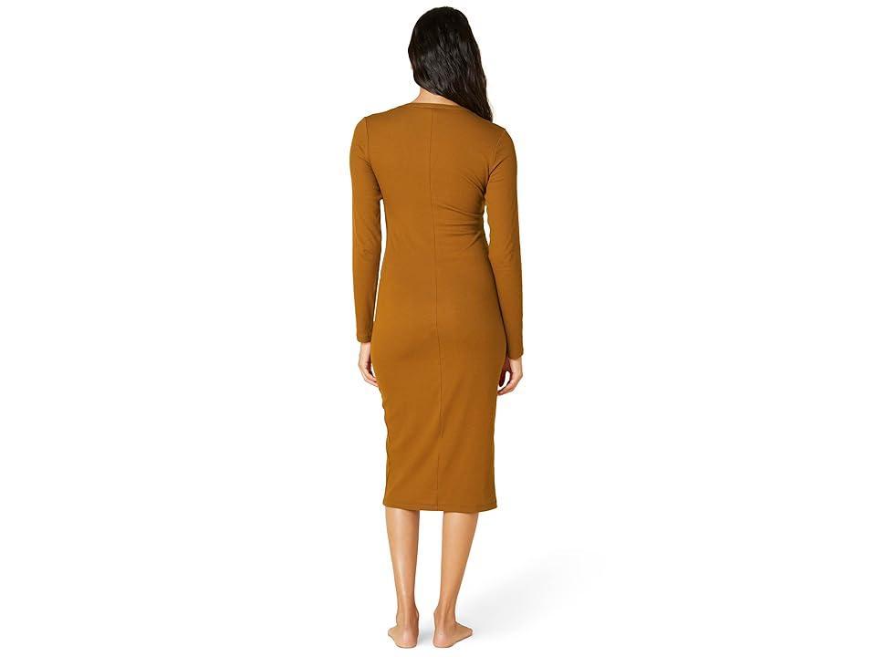 Beyond Yoga Day To Night Dress (Clove ) Women's Clothing Product Image