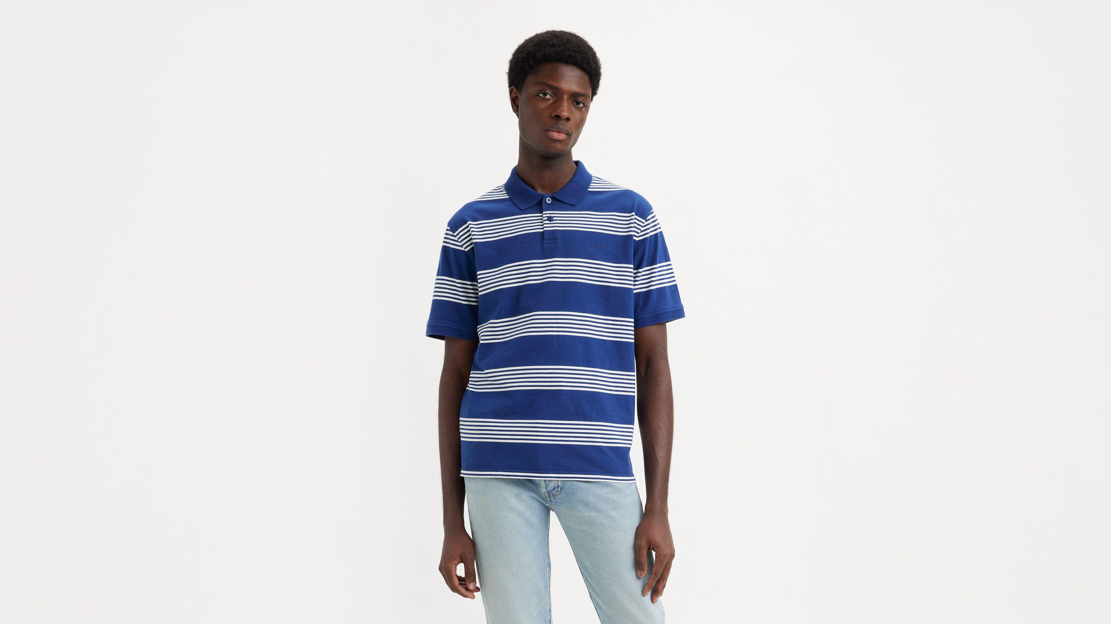 Relaxed Authentic Striped Polo Shirt Product Image