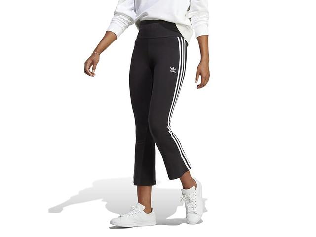 adidas Originals Adicolor Classic 3-Stripes 7/8 Flare Leggings Women's Clothing Product Image