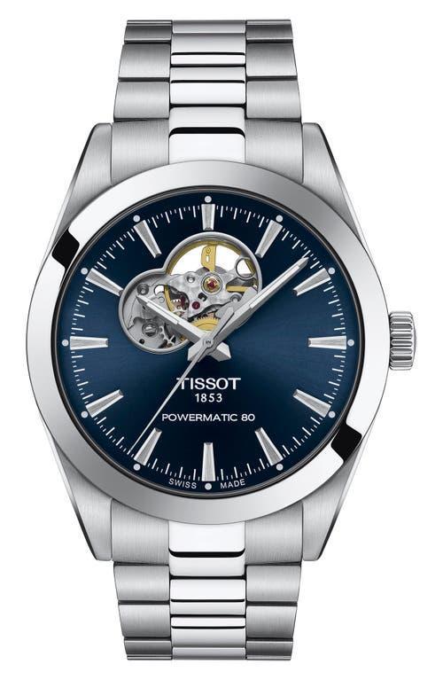 Tissot T-Classic Powermatic 80 Open Heart Bracelet Watch, 40mm Product Image