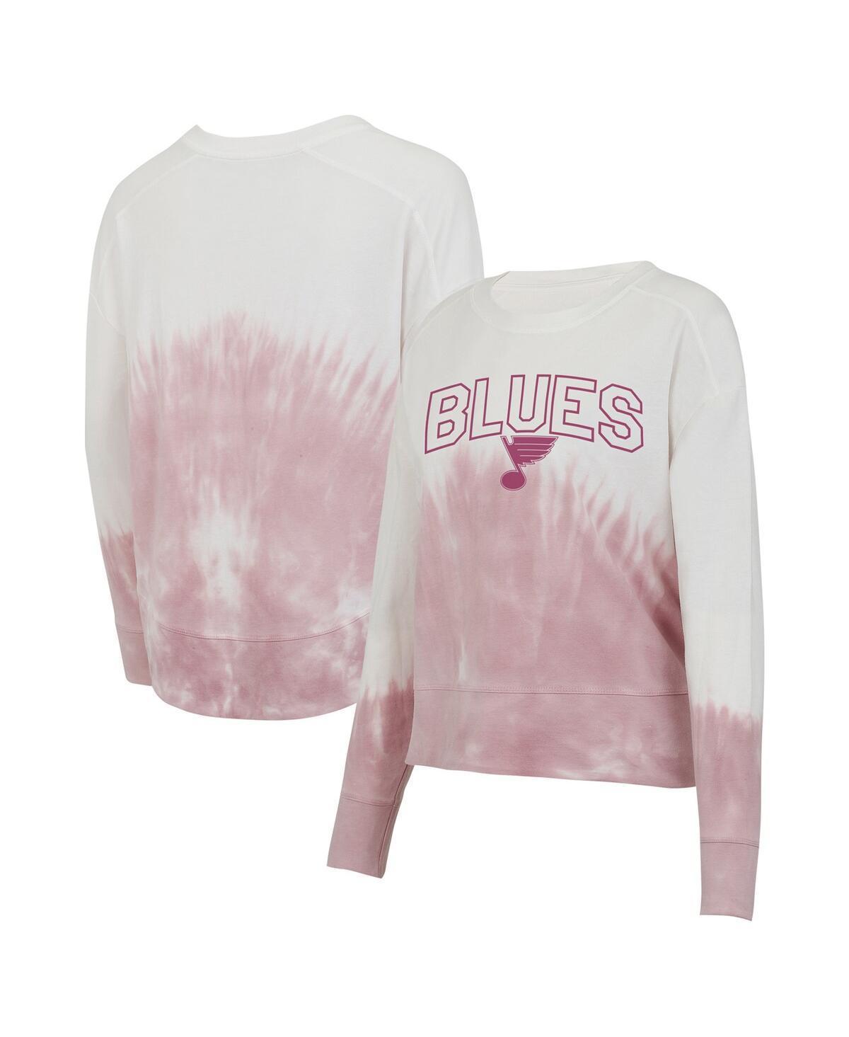 Womens Concepts Sport /White Carolina Hurricanes Orchard Tie-Dye Long Sleeve T-Shirt Product Image