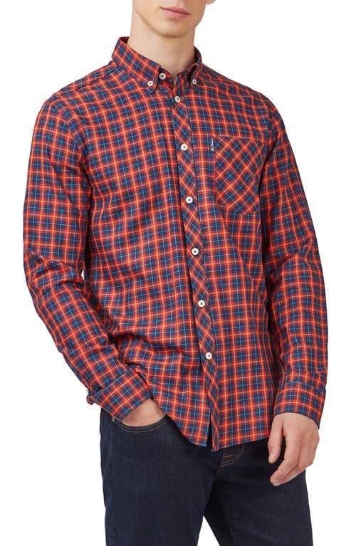 Ben Sherman Mens House Tartan Regular-Fit Shirt Product Image