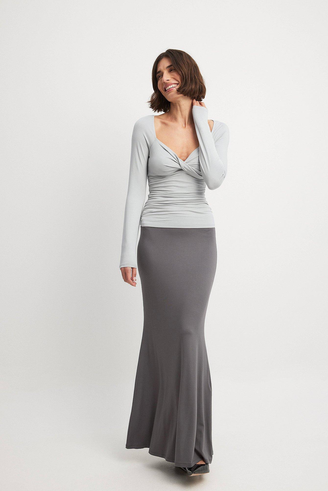 Soft Line Maxi Skirt Product Image