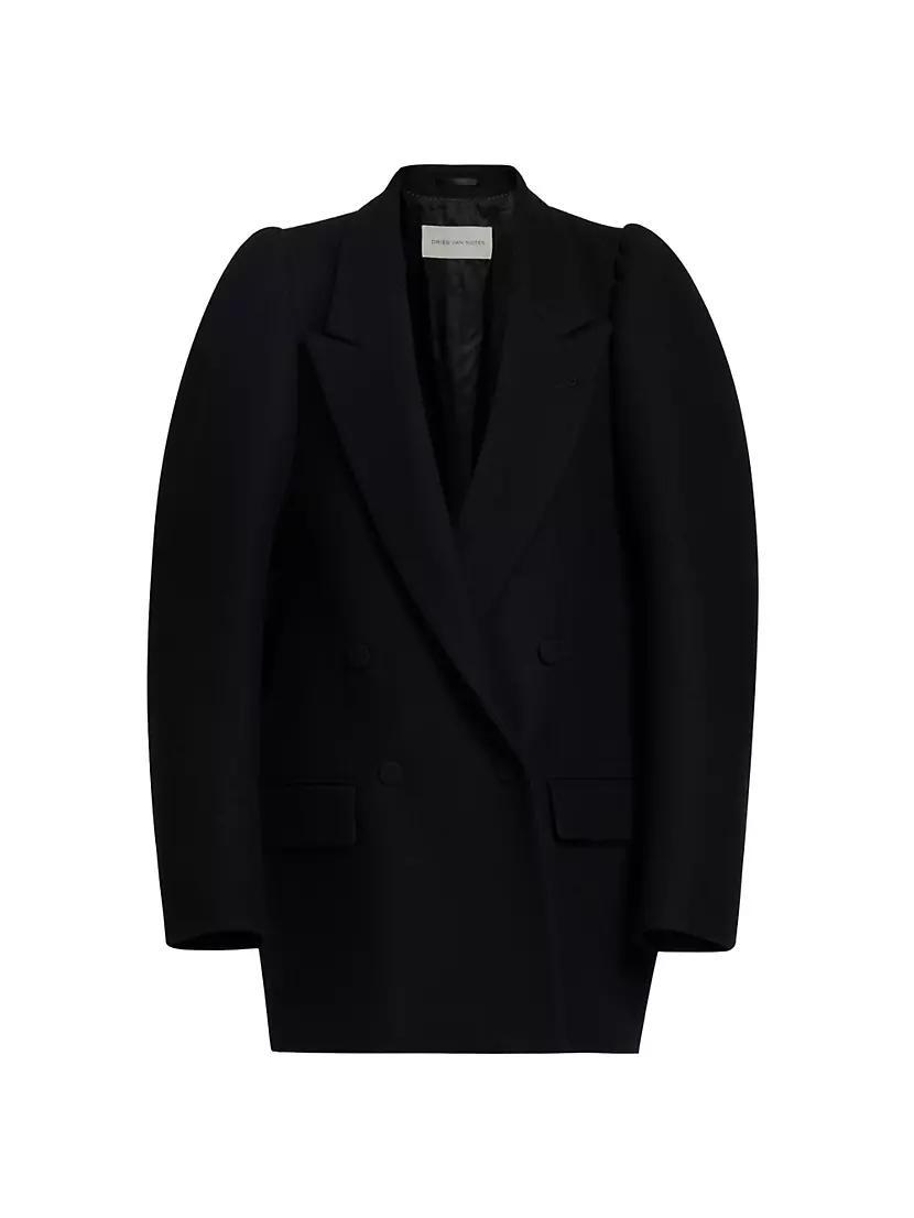 Blinky Tailored Cocoon Double-Breasted Jacket Product Image