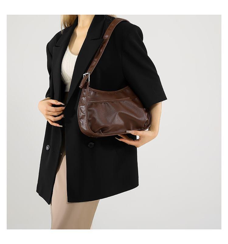 Faux Leather Shoulder Bag product image