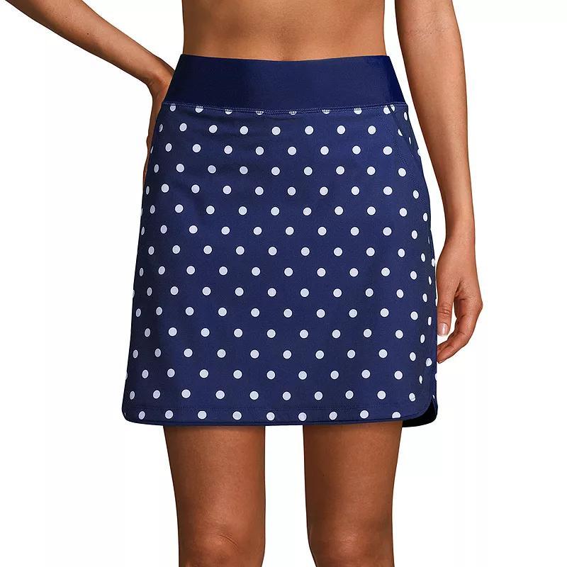 Womens Lands End Quick Dry Active Swim Skort Product Image