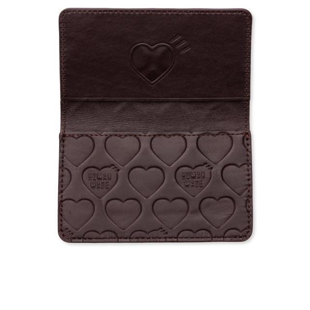 Leather Card Case - Brown Male Product Image