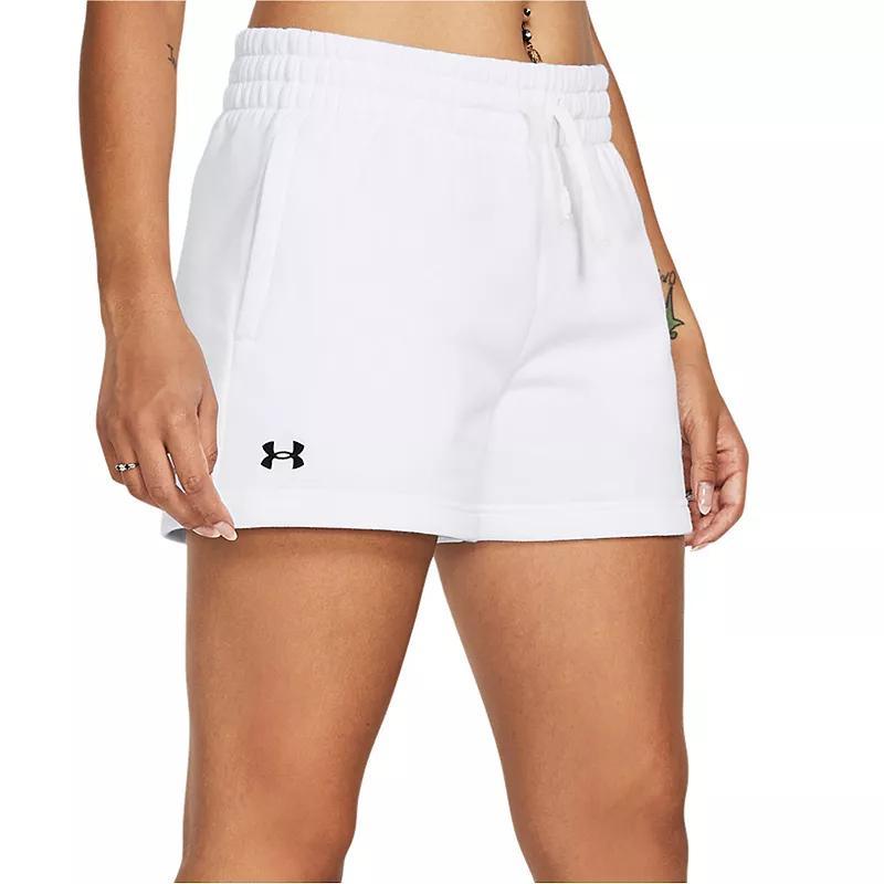 Womens UA Rival Fleece Shorts Product Image