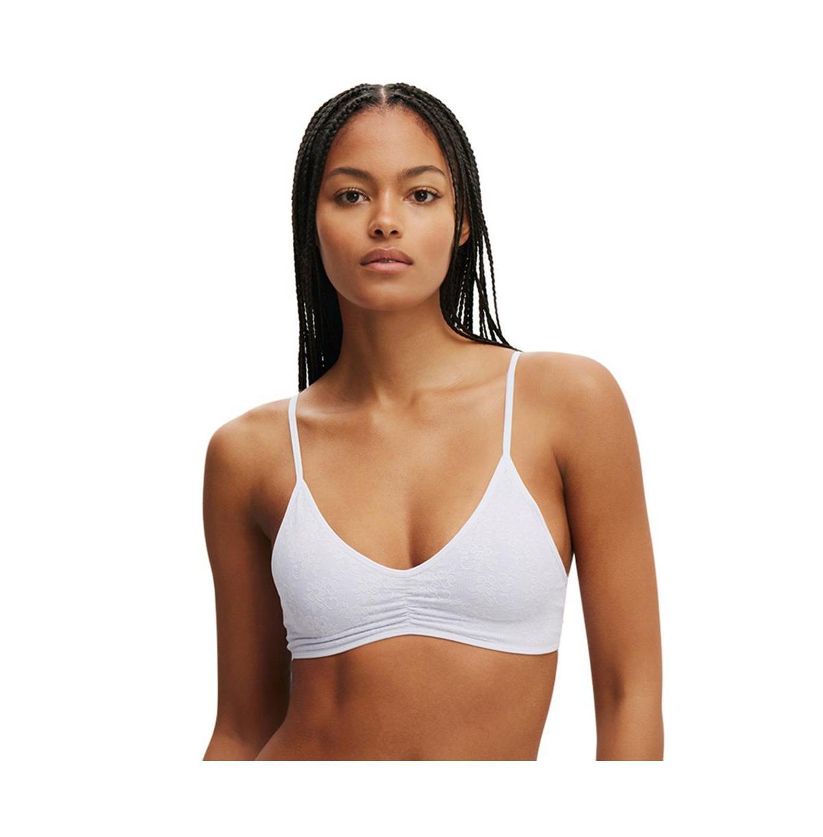 Cotton On Womens Seamless Triangle Padded Bralette Product Image