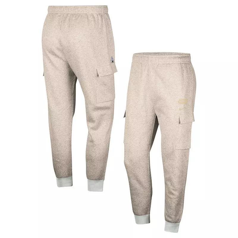 Mens Nike Heather Gray Purdue Boilermakers Club Cargo Jogger Pants Product Image