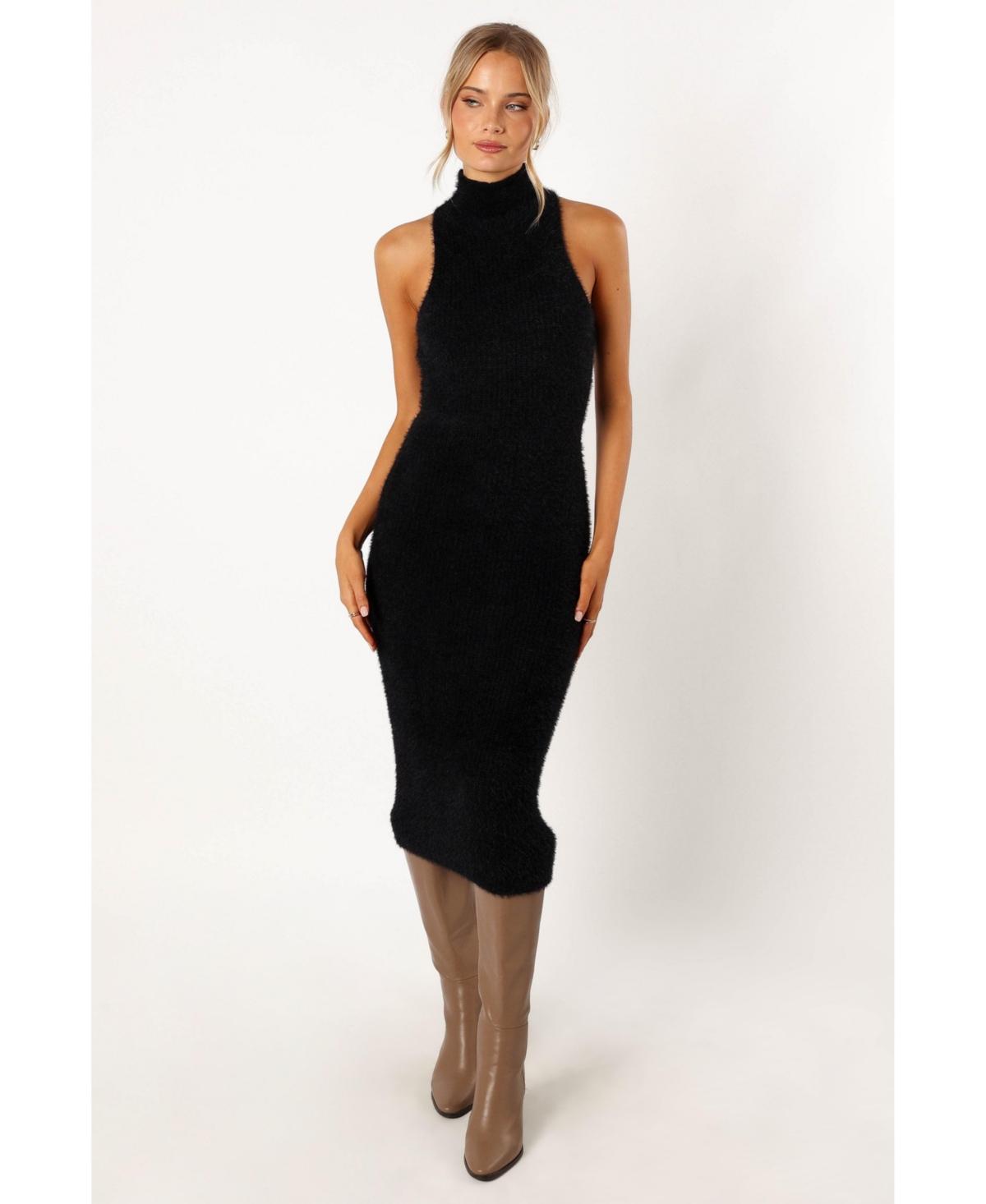 Petal and Pup Womens Sunni Turtleneck Midi Dress Product Image