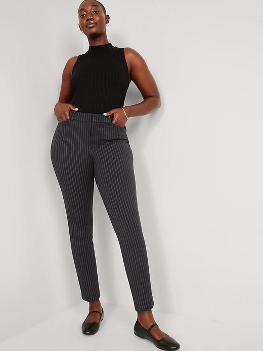 High-Waisted Pixie Skinny Ankle Pants Product Image