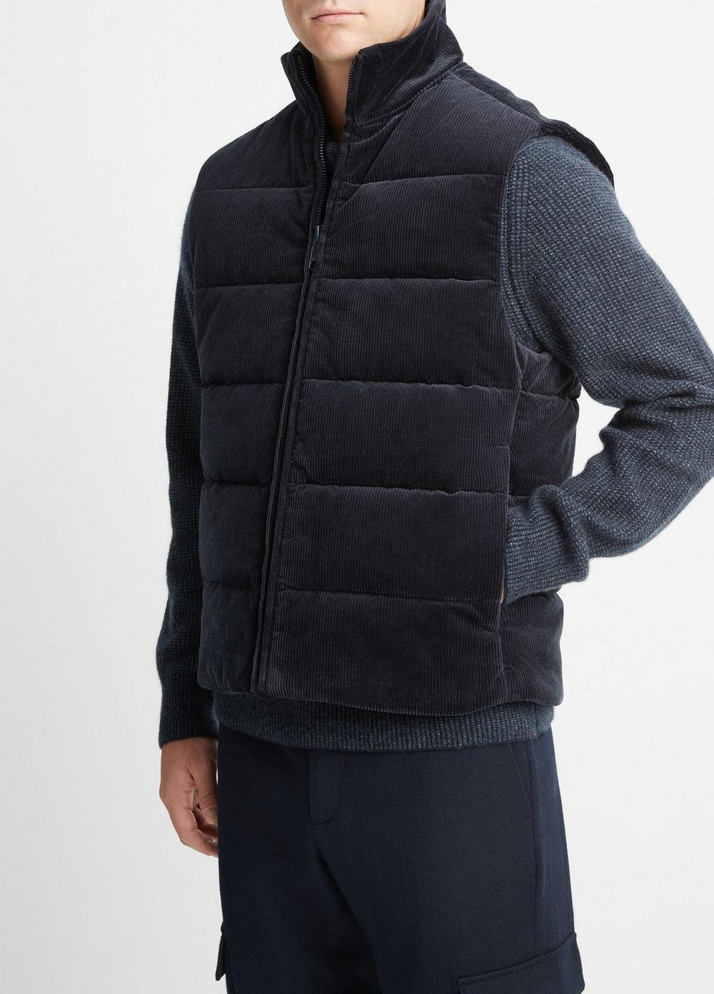 Wide-Wale Corduroy Vest Product Image