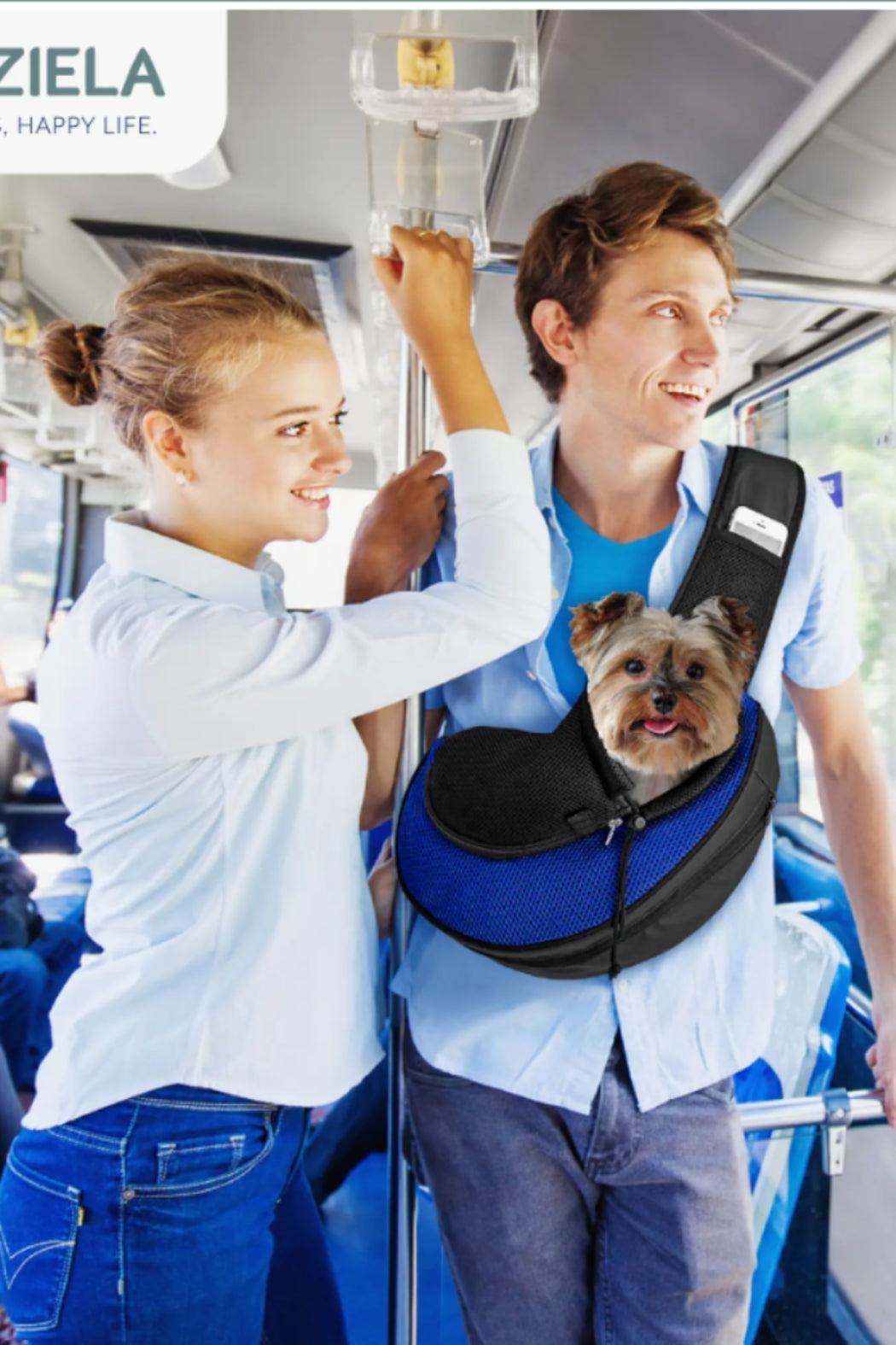 Expandable Sling Bag Pet Carrier Female Product Image