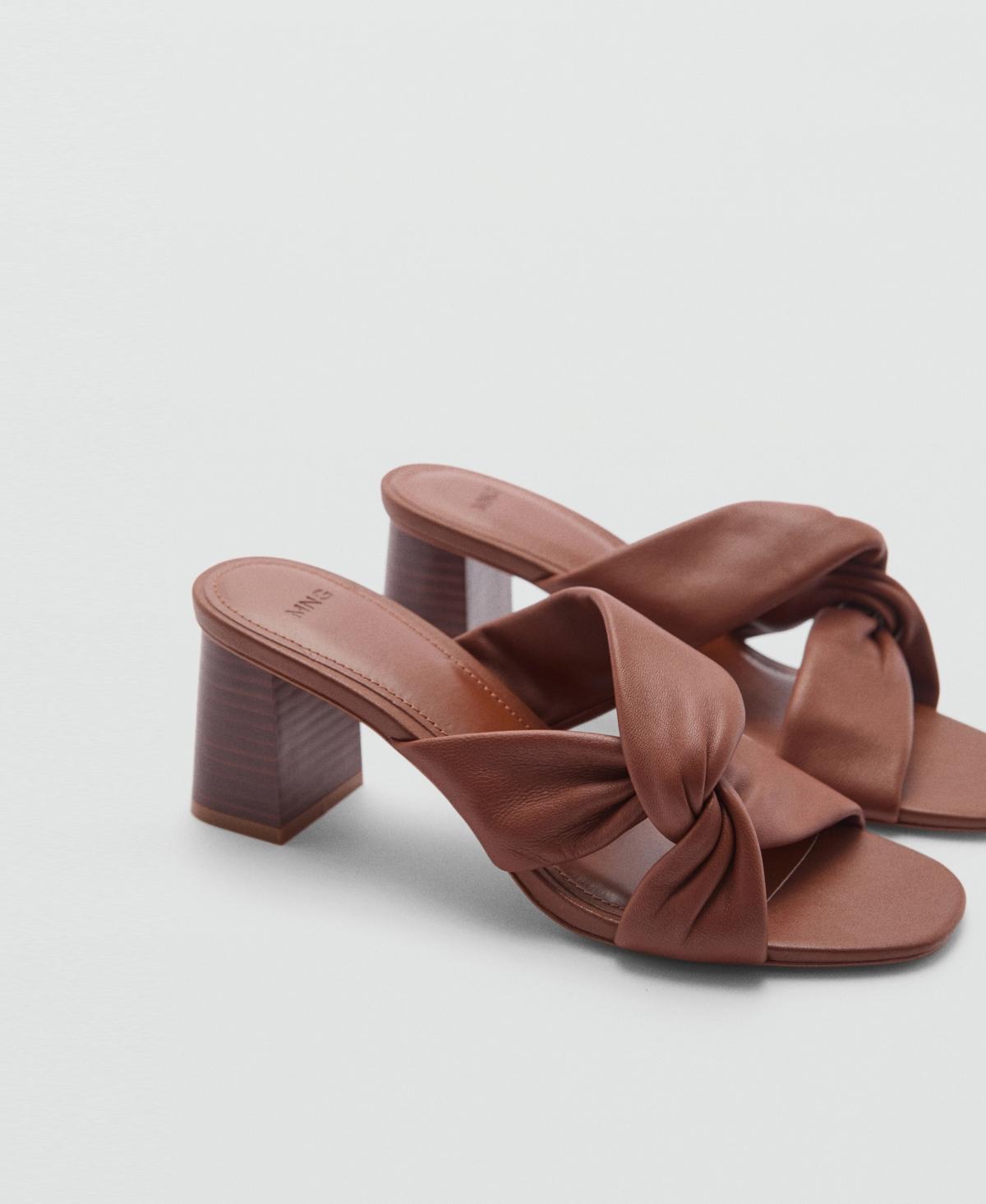 Mango Womens Wedge-Heel Sandals Product Image