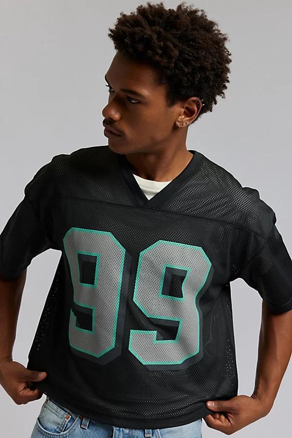 Urban Outfitters UO Mesh Football Jersey Tee Mens at Urban Outfitters Product Image