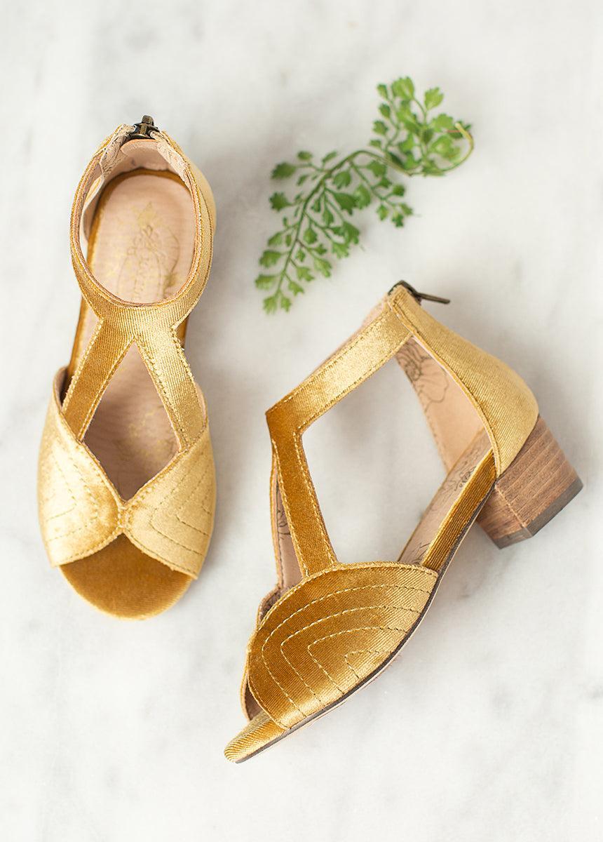 Orelia Heel in Honey Product Image