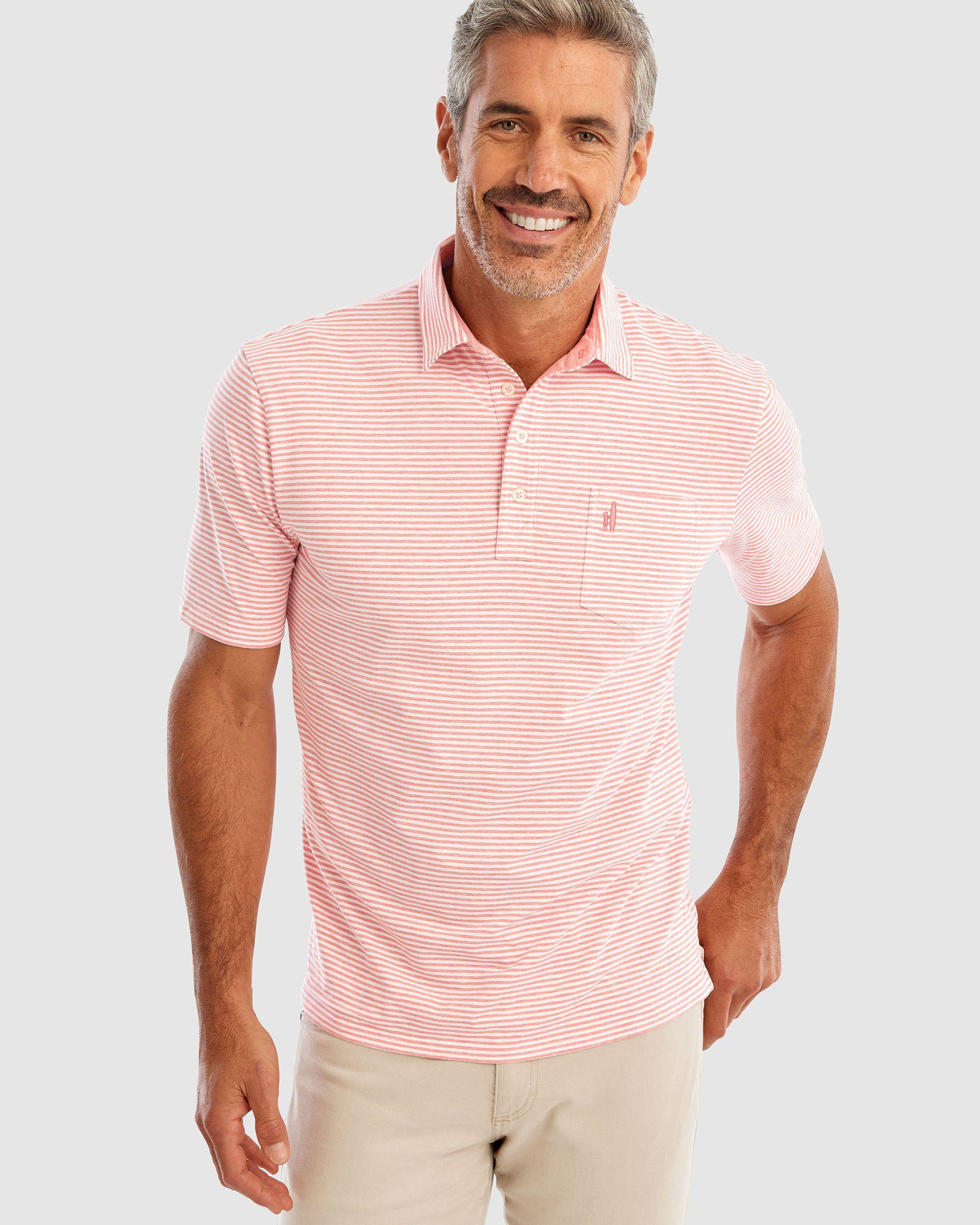 Dante Striped Polo Product Image