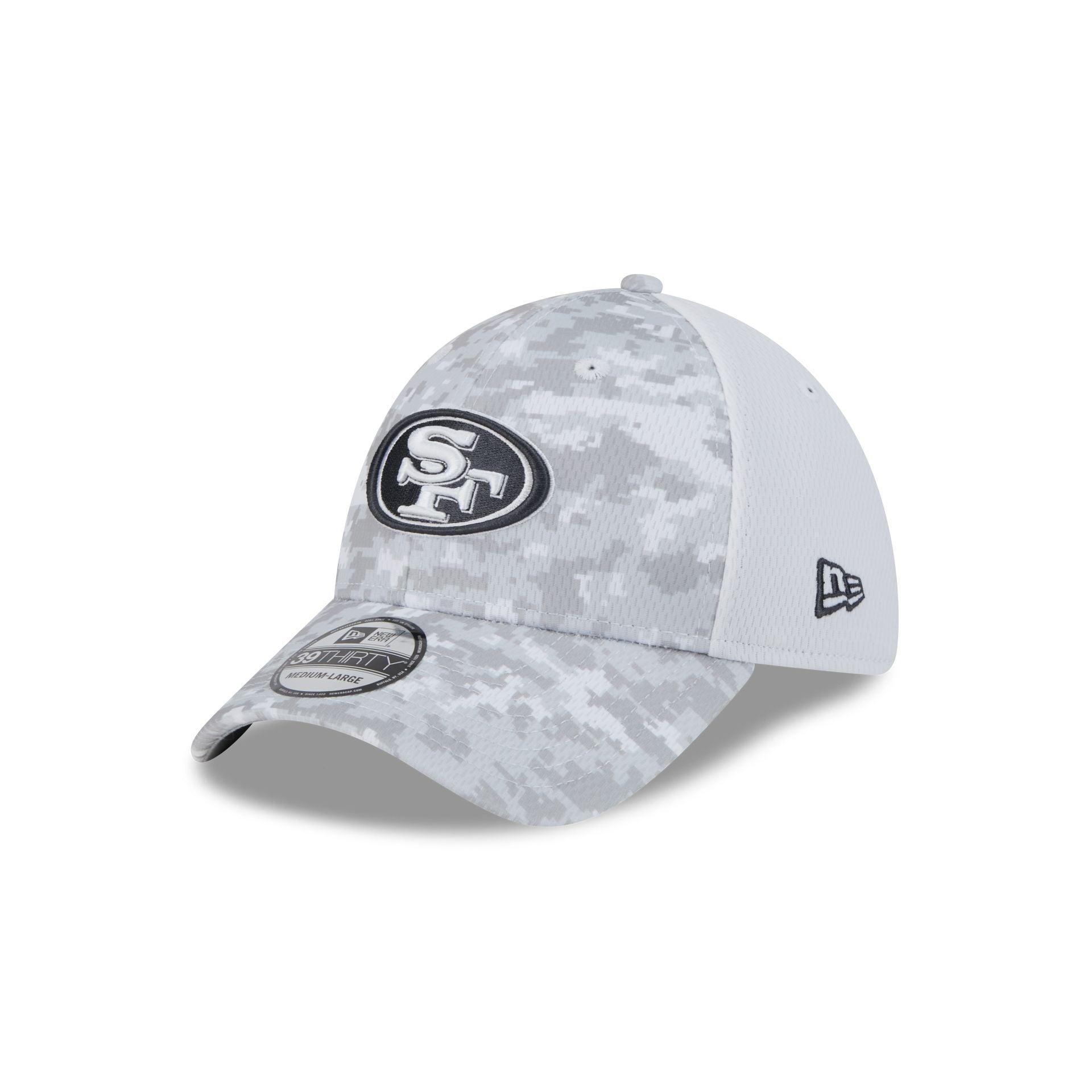 San Francisco 49ers 2024 Salute to Service 39THIRTY Stretch Fit Hat Male Product Image