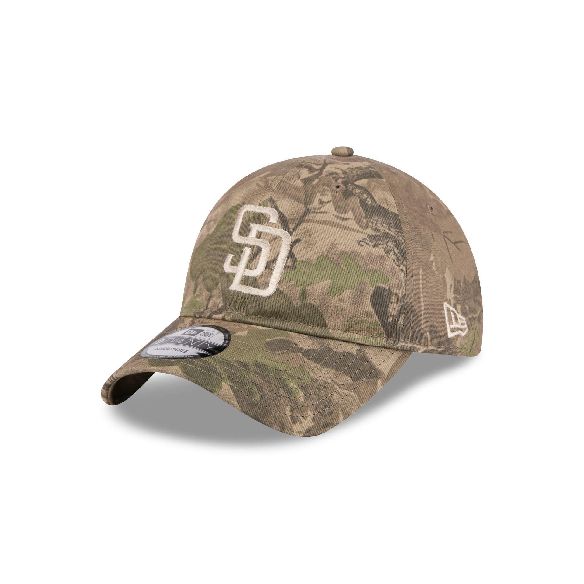 San Diego Padres Leaf Camo 9TWENTY Adjustable Hat Male Product Image