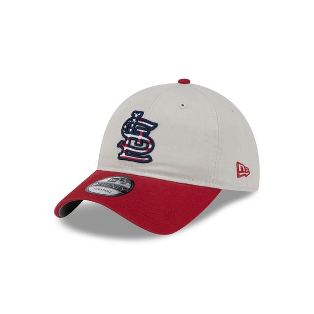 St. Louis Cardinals Independence Day 2024 9TWENTY Adjustable Hat Male Product Image