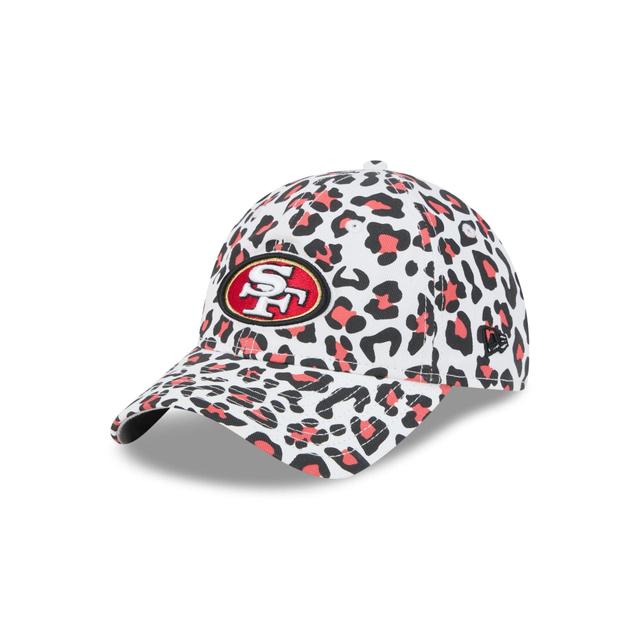 San Francisco 49ers Active Animal Print Women's 9TWENTY Adjustable Hat Female Product Image