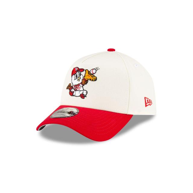 Washington Nationals Mini Mascot 9FORTY A-Frame Snapback Hat Male Product Image