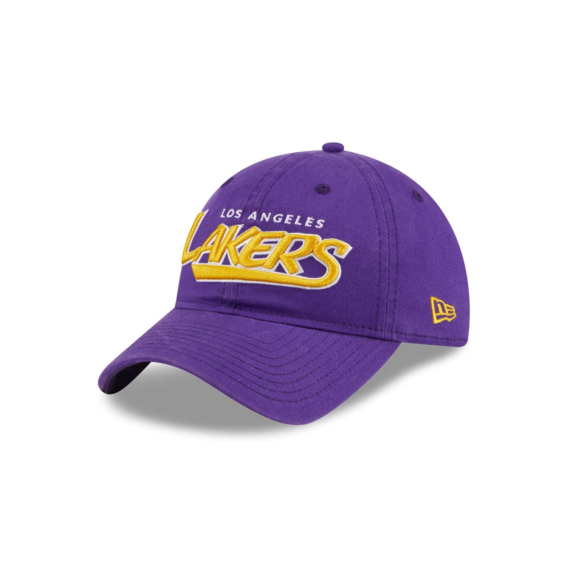 Los Angeles Lakers Throwback 9TWENTY Adjustable Hat Male Product Image