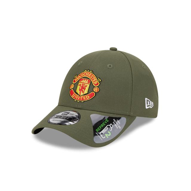 Manchester United Olive 9FORTY Adjustable Hat Male Product Image